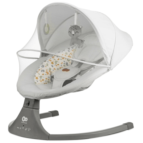 Leagăn pentru bebeluși KinderKraft Lumi 2 (KBLUMI02LGR0000) 9 kg/ Gray photo 7