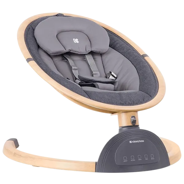 Leagăn pentru bebeluși Kikka Boo Ashlee 2025 (31005010071) 3.3 kg/ Dark Gray photo 1