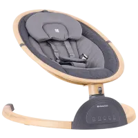 Leagăn pentru bebeluși Kikka Boo Ashlee 2025 (31005010071) 3.3 kg/ Dark Gray