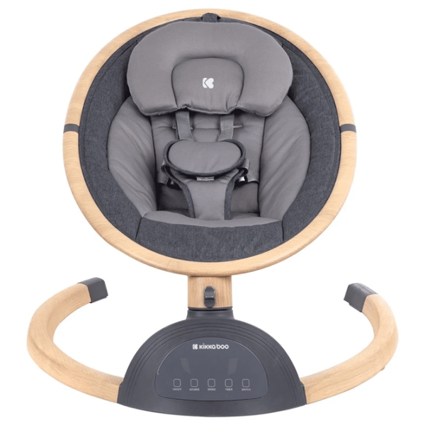 Leagăn pentru bebeluși Kikka Boo Ashlee 2025 (31005010071) 3.3 kg/ Dark Gray photo 3