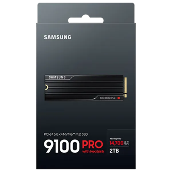 SSD Samsung 9100 PRO with Heatsink 2 ТБ M.2 NVMe photo 7