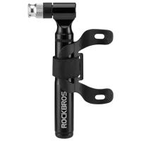 Насос велосипедный Rockbros JG-PB-11 Черный Серый
