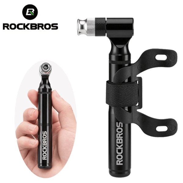 Насос велосипедный Rockbros JG-PB-11 Черный Серый photo 2