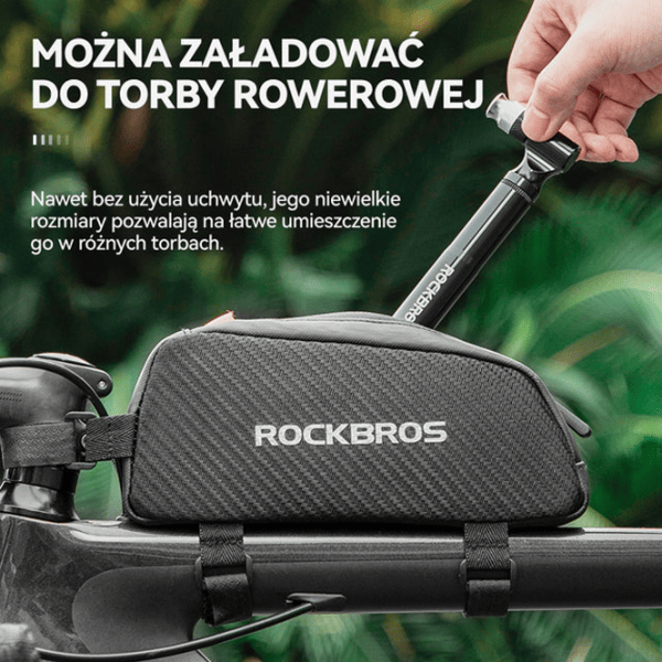 Насос велосипедный Rockbros JG-PB-11 Черный Серый photo 5