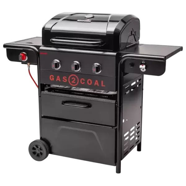 Мангал Char-Broil Gas2Coal 3 Burner Hybrid SE 330 140994  Газ / Мобильный photo 2