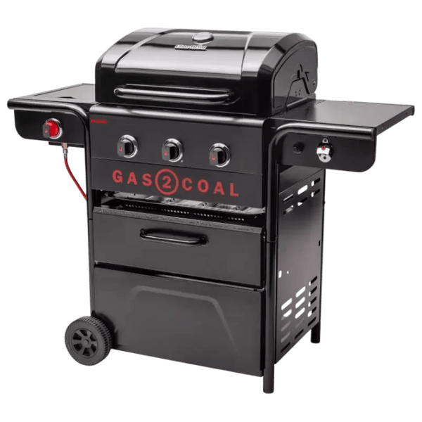 Мангал Char-Broil Gas2Coal 3 Burner Hybrid SE 330 140994  Газ / Мобильный photo 2