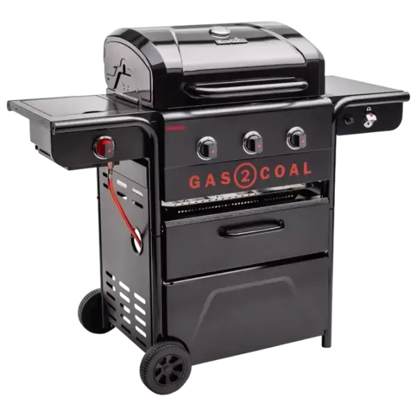 Мангал Char-Broil Gas2Coal 3 Burner Hybrid SE 330 140994  Газ / Мобильный photo 4