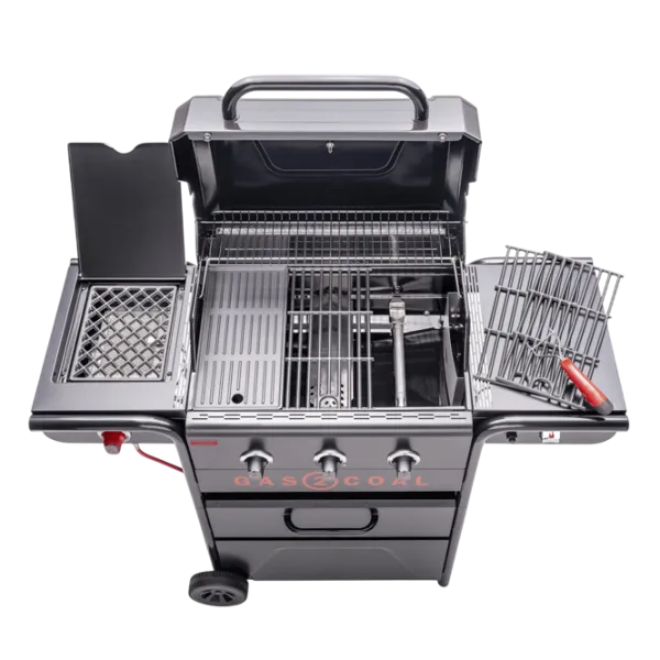 Мангал Char-Broil Gas2Coal 3 Burner Hybrid SE 330 140994  Газ / Мобильный photo 5
