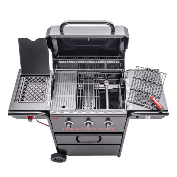 Мангал Char-Broil Gas2Coal 3 Burner Hybrid SE 330 140994  Газ / Мобильный photo 5