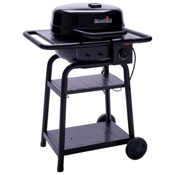 Grătar Char-Broil Patio Bistro E2Coal Hybrid TRU-Infrared 140255 Brichete, cărbuni / Mobil photo 2