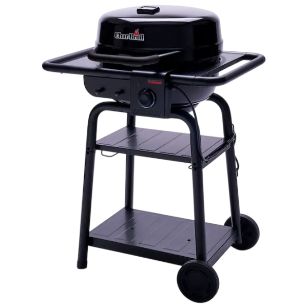Grătar Char-Broil Patio Bistro E2Coal Hybrid TRU-Infrared 140255 Brichete, cărbuni / Mobil photo 3