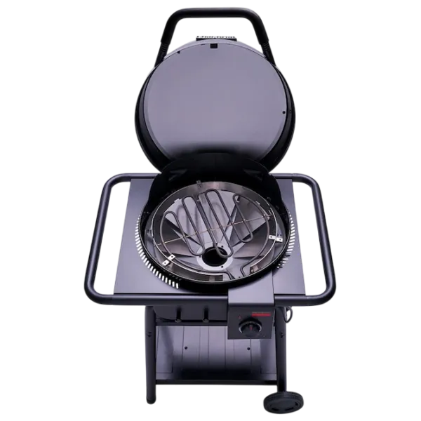 Grătar Char-Broil Patio Bistro E2Coal Hybrid TRU-Infrared 140255 Brichete, cărbuni / Mobil photo 6