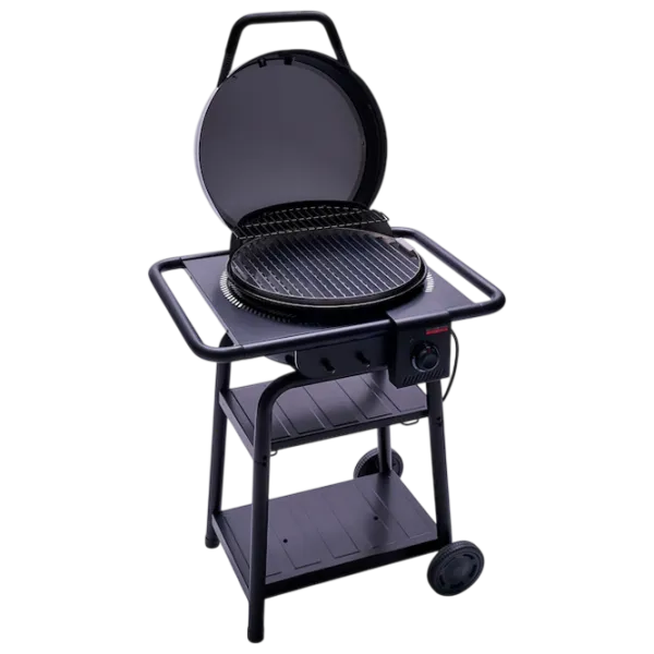 Grătar Char-Broil Patio Bistro E2Coal Hybrid TRU-Infrared 140255 Brichete, cărbuni / Mobil photo 7