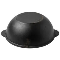 Ceaun pentru grătar Rishtan Uzbec WOK 12l / Fontă / Black photo 5