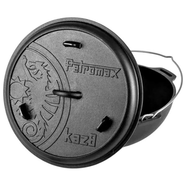 Ceaun pentru grătar Petromax Kazan 8l / Fontă / Black photo 4