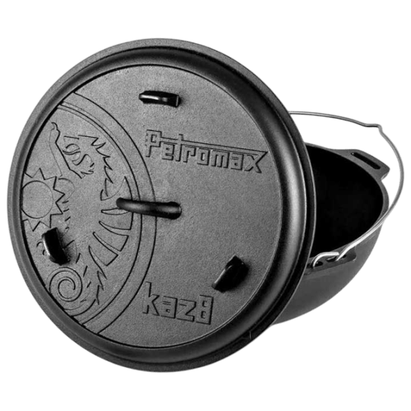 Ceaun pentru grătar Petromax Kazan 8l / Fontă / Black photo 4