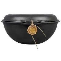 Ceaun Maysternya Uzbec WOK 8l / Fontă / Black photo 2