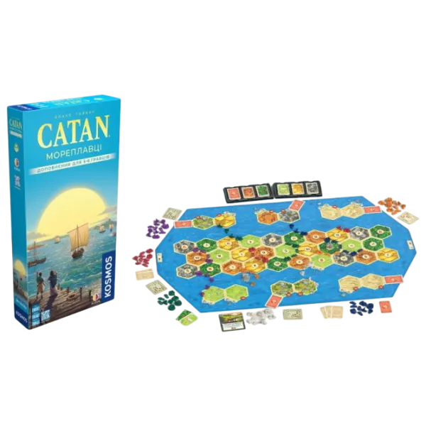 Настольная игра Catan Seafarers - 5-6 Player Extension 8+/ Стратегия photo 6