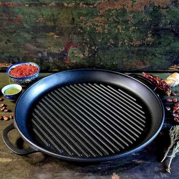 Казан Maysternya Uzbec WOK 12л / Чугун / Черный photo 2