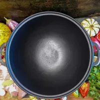 Котел Maysternya Uzbec WOK 18л / Чугун / Черный photo 5