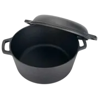 Казан Maysternya Uzbec WOK 6л / Чугун / Черный