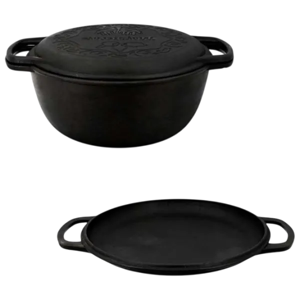 Казан Maysternya Uzbec WOK 6л / Чугун / Черный photo 3