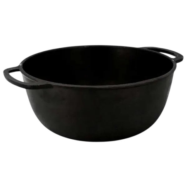 Казан Maysternya Uzbec WOK 6л / Чугун / Черный photo 4