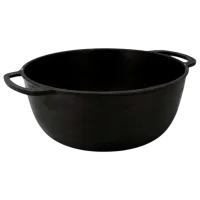 Ceaun Maysternya Uzbec WOK 6l / Fontă / Black photo 4
