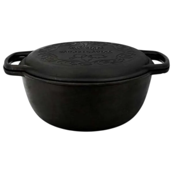 Казан Maysternya Uzbec WOK 6л / Чугун / Черный photo 5