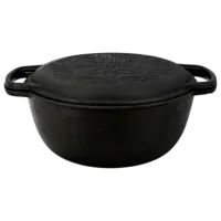 Ceaun Maysternya Uzbec WOK 6l / Fontă / Black photo 5