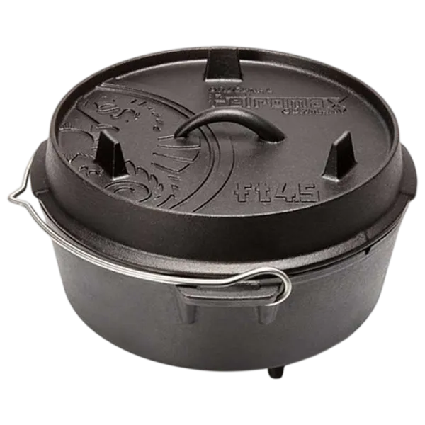 Ceaun pentru grătar Petromax Dutch Oven Essential 4l / Fontă / Black photo 6