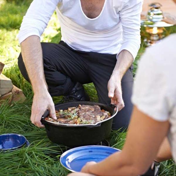 Ceaun pentru grătar Petromax Dutch Oven Essential 8l / Fontă / Black photo 6
