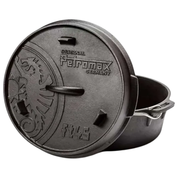 Ceaun pentru grătar Petromax Dutch Oven Essential 6l / Fontă / Black photo 1