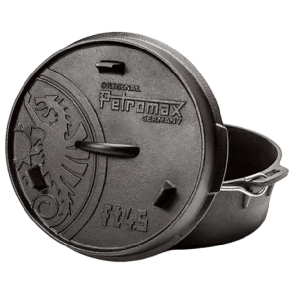 Ceaun pentru grătar Petromax Dutch Oven Essential 6l / Fontă / Black photo 1