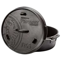 Котел Petromax Dutch Oven Essential 6л / Чугун / Черный