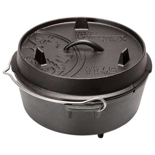 Ceaun pentru grătar Petromax Dutch Oven Essential 6l / Fontă / Black photo 2