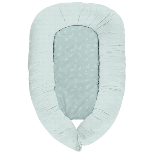 Babynest Kikka Boo Memory Leaves (31106010120) Bumbac/ Mint photo 1