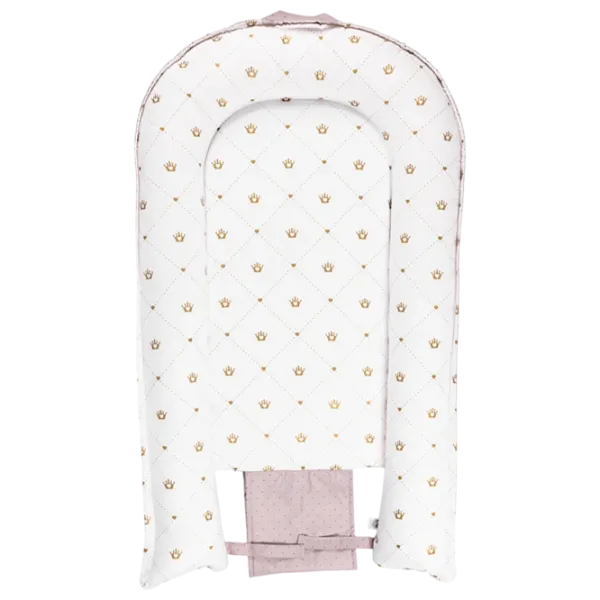 Babynest PernaMea Buline (PM.100927/13) Bumbac/ White Brown photo 2