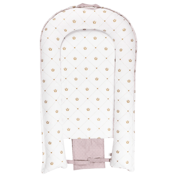 Babynest PernaMea Buline (PM.100927/13) Bumbac/ White Brown photo 2