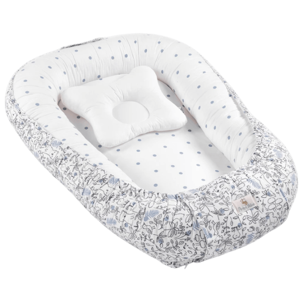 Babynest PernaMea Lovely Dots (PM.100927/13) Bumbac/ Gray photo 1