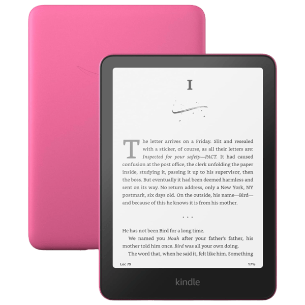 Электронная книга Amazon Kindle Paperwhite (12th Gen) (2024) 7" / E-Ink / 16 ГБ / Малиновый photo 1