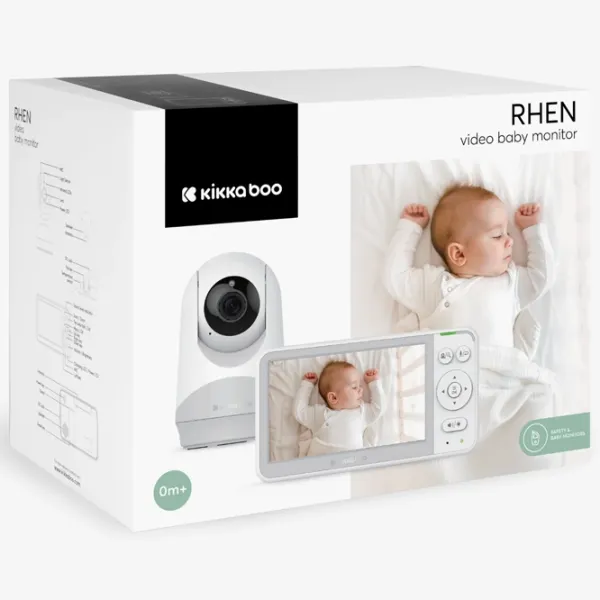 Радио-няня KikkaBoo Rhen 5'' Аккумулятор / 300 м photo 6