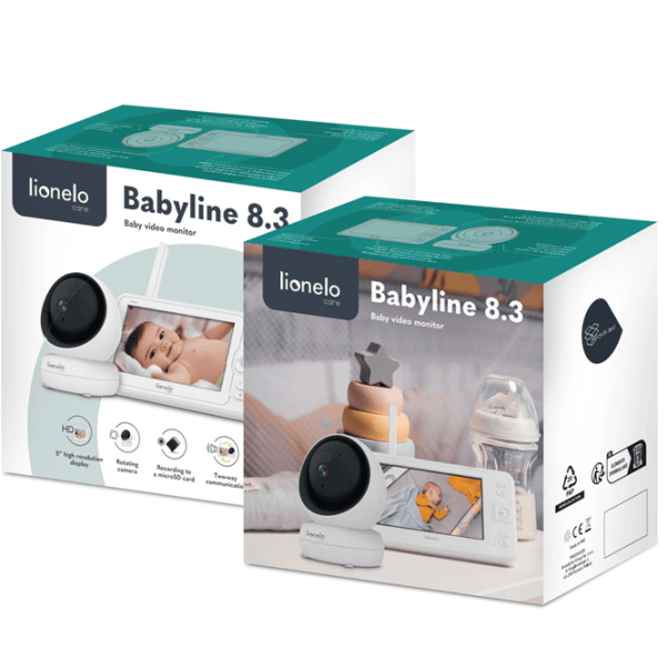 Monitor bebe Lionelo Babyline 8.3 Acumulator / 200 m photo 2
