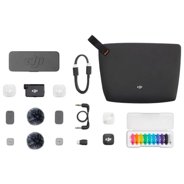 Микрофон DJI Mic Mini 2 (2 TX + 1 RX + Charging Case) Черный photo 12