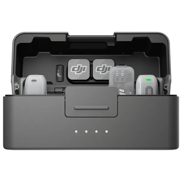 Микрофон DJI Mic Mini 2 (2 TX + 1 Mobile RX + Charging Case) Черный photo 1