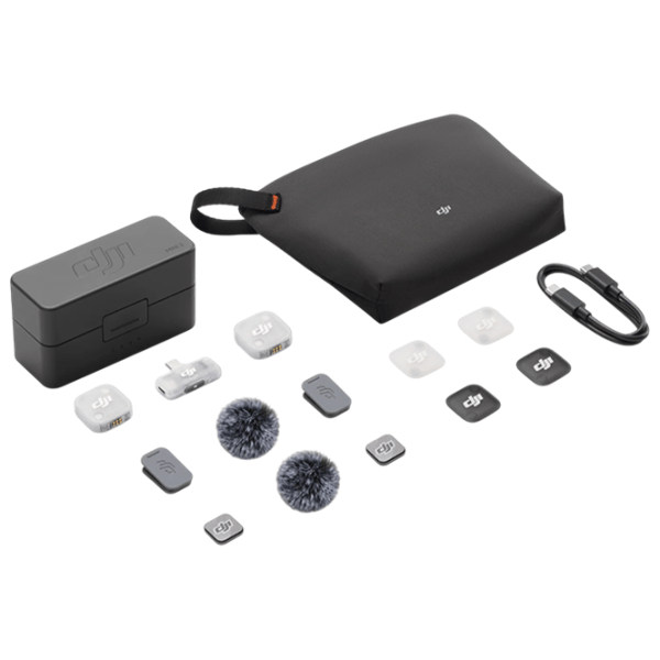 Микрофон DJI Mic Mini 2 (2 TX + 1 Mobile RX + Charging Case) Черный photo 12