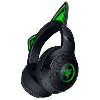 Căști Razer Kraken Kitty Edition V2 Green Black Fără fir/ Gaming photo 2