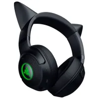 Căști Razer Kraken Kitty Edition V2 Green Black Fără fir/ Gaming photo 3