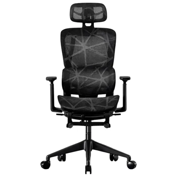 Fotoliu de birou Nex Home Extra Plasă/ Black Gray photo 1