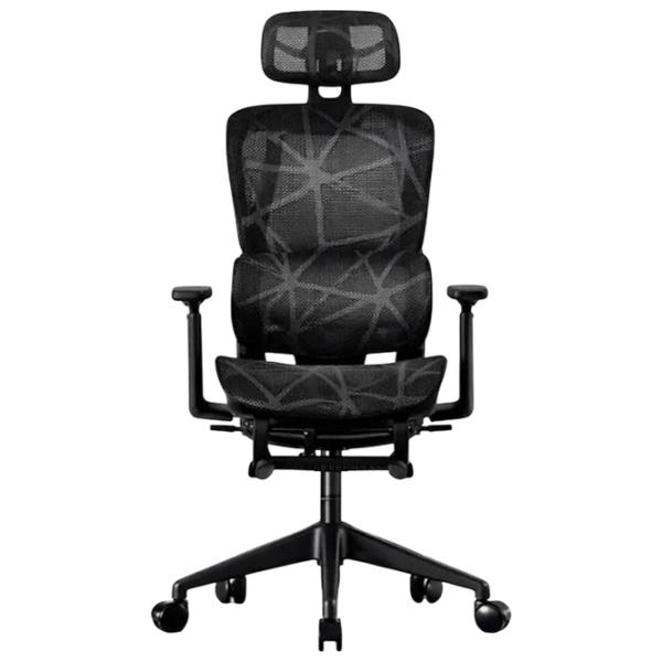 Fotoliu de birou Nex Home Extra Plasă/ Black Gray photo 1